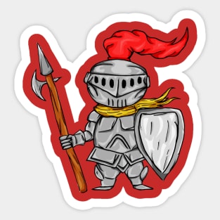 A Little Knight Sticker